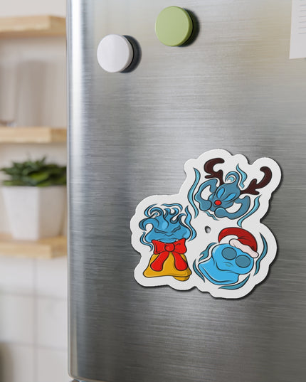 Xmas Will O' Wisp - Die-Cut Magnet