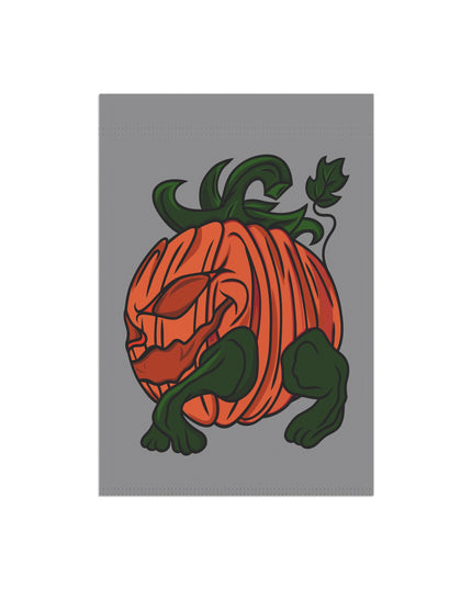 Garden Banner - Halloween Pumpkin Hog