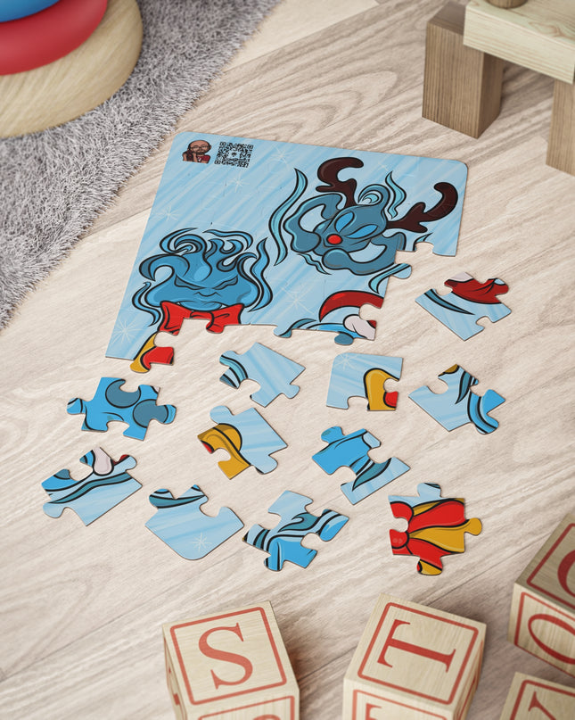 Sparkling Xmas Will o Wisp 30-Piece Kids Puzzle