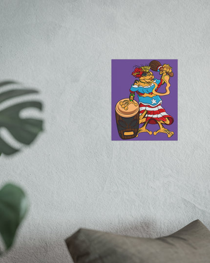 Puerto Rican Isabela Coqui - Satin or Matte Poster