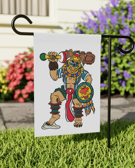 Abund Techichi the Mexican Warrior - Garden Banner