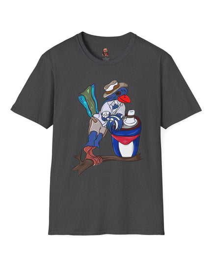 Mateo Armas the Cuban Trogon - Unisex Graphic Tee Shirt