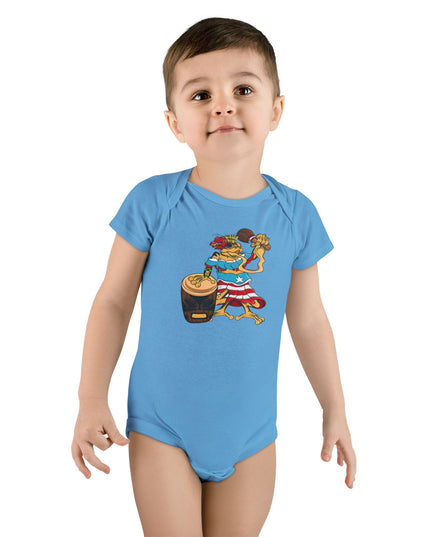 Puerto Rican Isabella Coqui - baby Short Sleeve Onesie