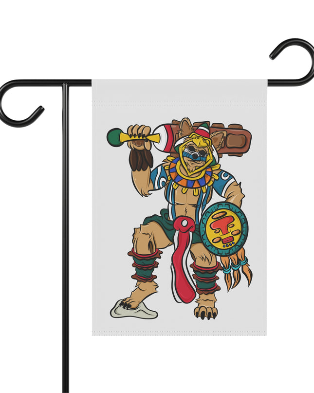 Abund Techichi the Mexican Warrior - Garden Banner