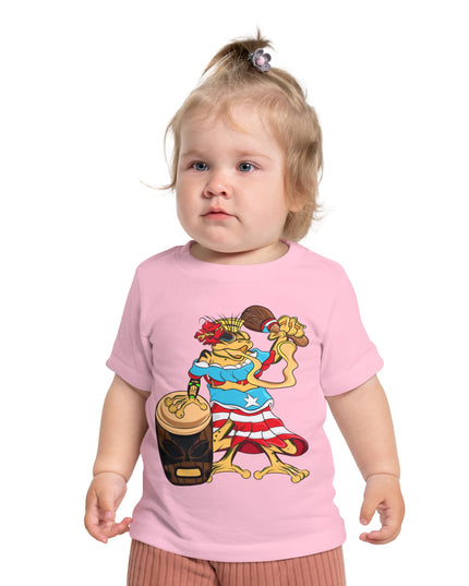 Puerto Rican Isabella Coquí - Baby Short Sleeve T-Shirt