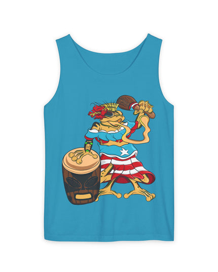 Tank Top - Puerto Rican Isabela Coqui Print