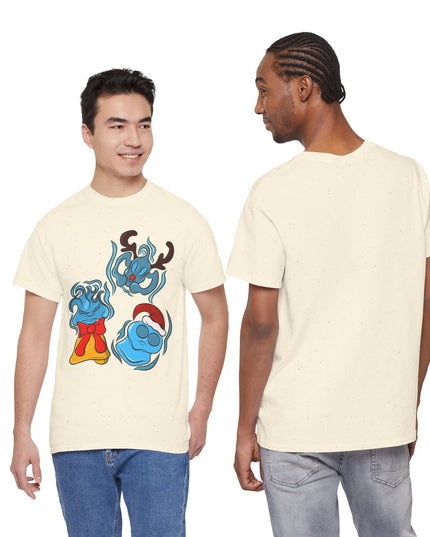 Twinkling Xmas Will O' Wisp - Adult Graphic Tee Shirt