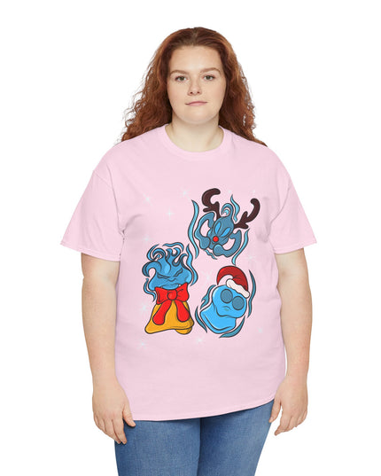 Twinkling Xmas Will O' Wisp - Adult Graphic Tee Shirt