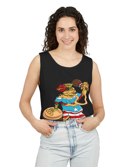 Tank Top - Puerto Rican Isabela Coqui Print