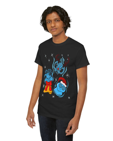 Twinkling Xmas Will O' Wisp - Adult Graphic Tee Shirt