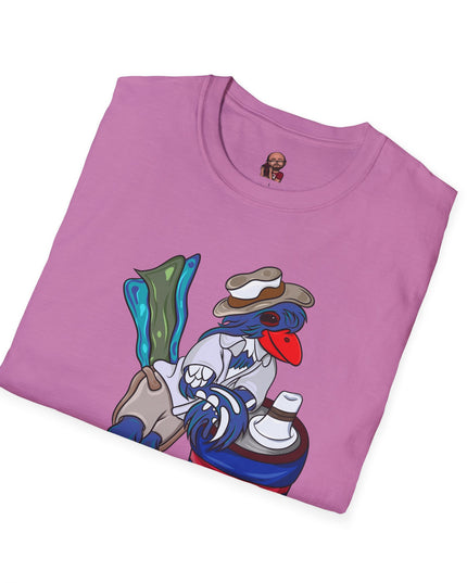Mateo Armas the Cuban Trogon - Unisex Graphic Tee Shirt