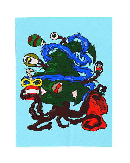 Christmas Treeant - Plush Blanket