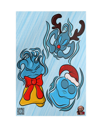 Sparkling Xmas Will O' Wisp - 1014 Jigsaw Puzzle