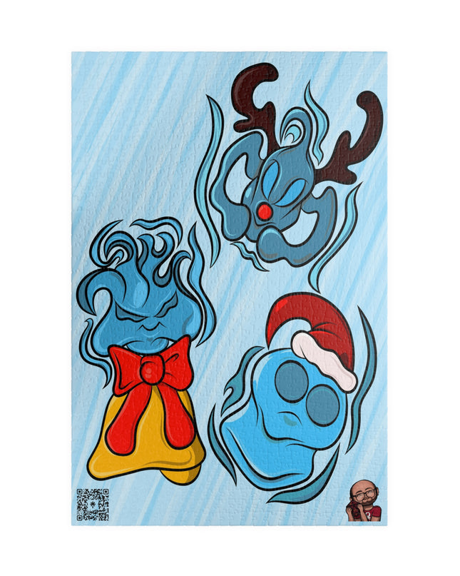 Sparkling Xmas Will O' Wisp - 1014 Jigsaw Puzzle