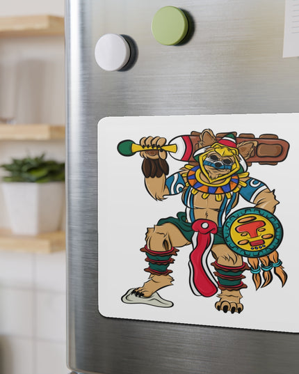 Abund Techichi - Die-Cut Magnet