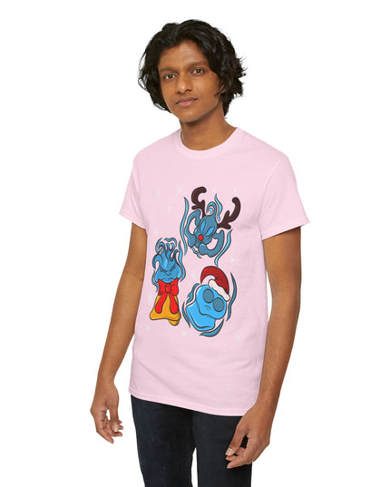 Twinkling Xmas Will O' Wisp - Adult Graphic Tee Shirt