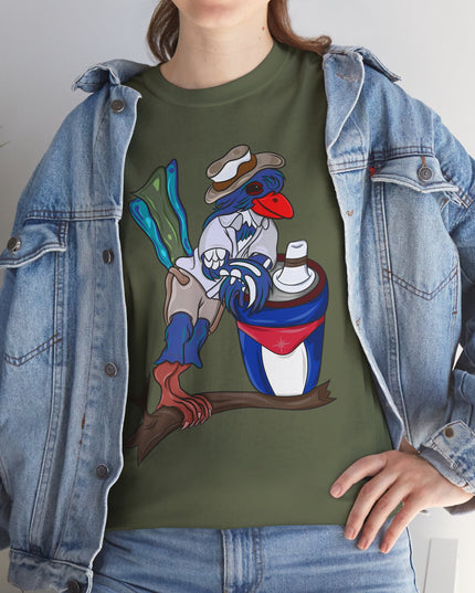 Mateos Armas the Cuban Trogon - Adult Graphic Tee Shirt