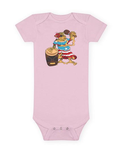 Puerto Rican Isabella Coqui - baby Short Sleeve Onesie