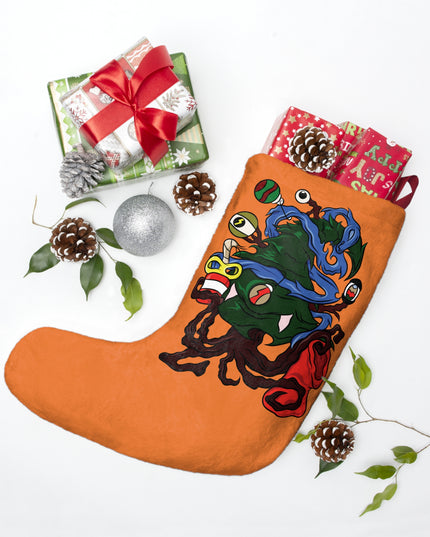 Christmas Treeant - Light Orange Stocking