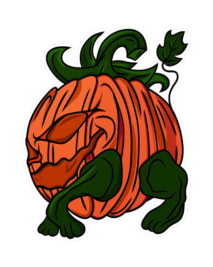 Pumpkin Hog - Kiss-Cut Vinyl Decal Sticker