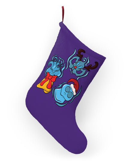 Xmas Will O' Wisp - Purple Stocking