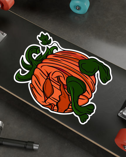 Pumpkin Hog - Kiss-Cut Vinyl Decal Sticker