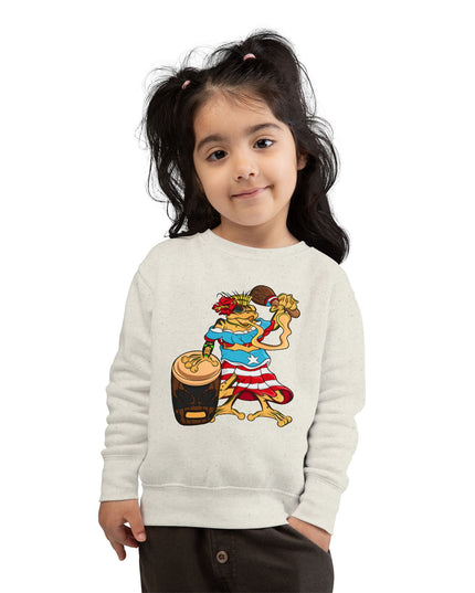 Puerto Rican Isabella Coqui Toddler Sweatshirt