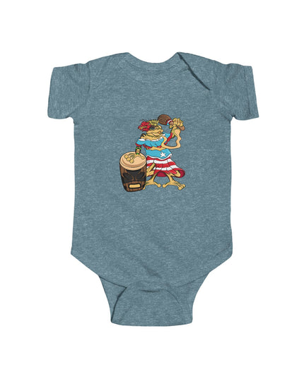 Infant Jersey Bodysuit - Puerto Rican Isabela Coqui