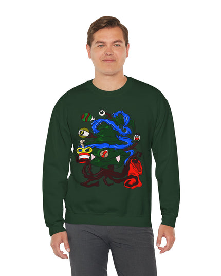 Christmas Treeant - Unisex Heavy Blend Crewneck Sweatshirt