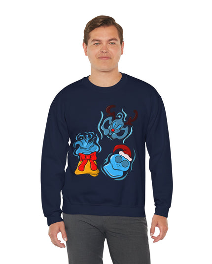 Xmas Will O' Wisp - Unisex Heavy Blend Crewneck Sweatshirt