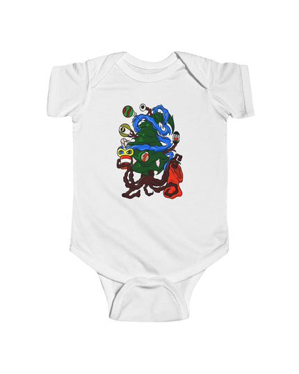 Christmas Treeant - Infant Jersey Bodysuit