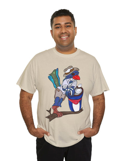 Mateos Armas the Cuban Trogon - Adult Graphic Tee Shirt