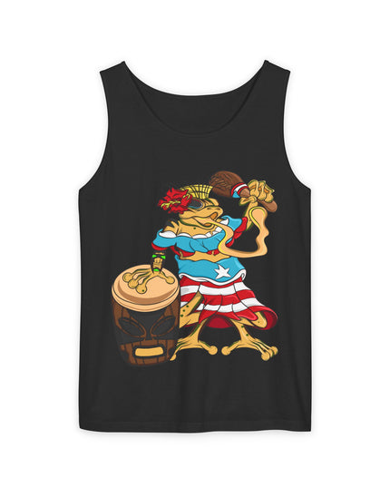 Tank Top - Puerto Rican Isabela Coqui Print