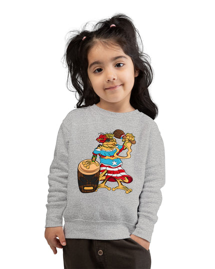 Puerto Rican Isabella Coqui Toddler Sweatshirt