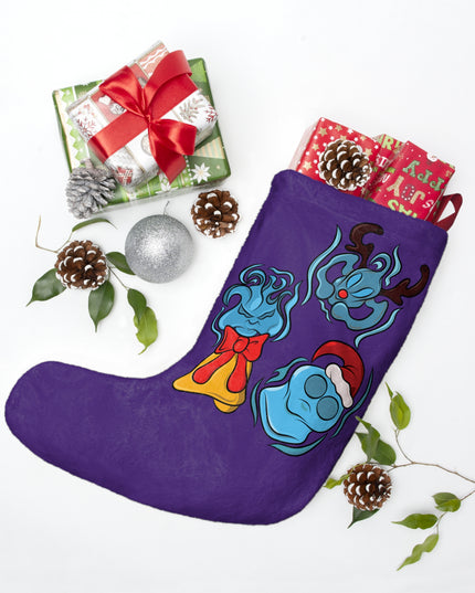 Xmas Will O' Wisp - Purple Stocking