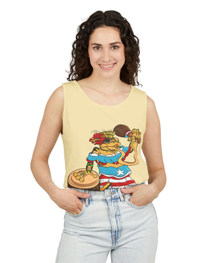 Tank Top - Puerto Rican Isabela Coqui Print
