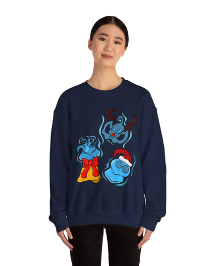 Xmas Will O' Wisp - Unisex Heavy Blend Crewneck Sweatshirt