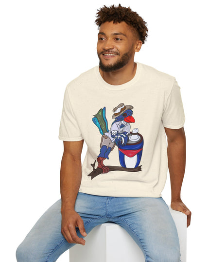 Mateo Armas the Cuban Trogon - Unisex Graphic Tee Shirt