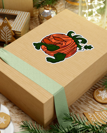 Pumpkin Hog - Kiss-Cut Vinyl Decal Sticker
