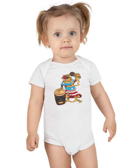 Puerto Rican Isabella Coqui - baby Short Sleeve Onesie