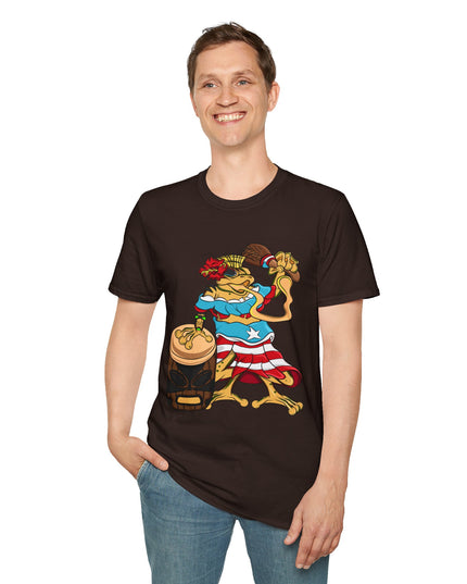 Unisex Graphic Tee Shirt - Puerto Rican Isabela Coqui