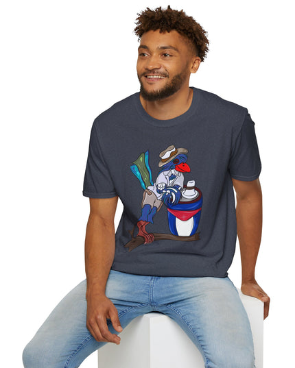 Mateo Armas the Cuban Trogon - Unisex Graphic Tee Shirt
