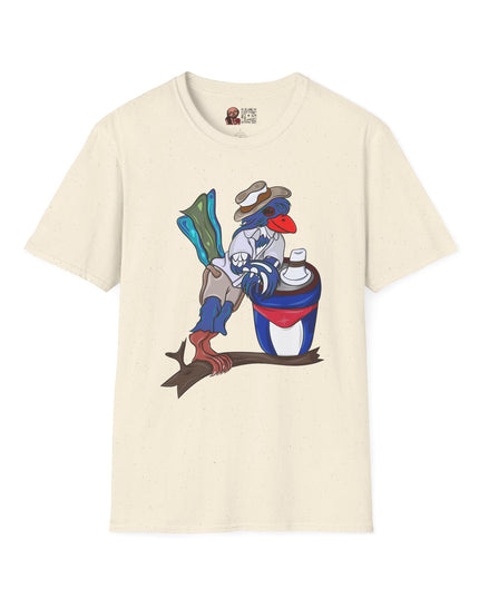 Mateo Armas the Cuban Trogon - Unisex Graphic Tee Shirt