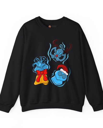Xmas Will O' Wisp - Unisex Heavy Blend Crewneck Sweatshirt