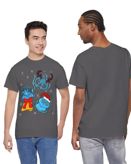 Twinkling Xmas Will O' Wisp - Adult Graphic Tee Shirt