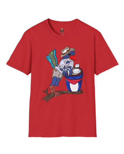 Mateo Armas the Cuban Trogon - Unisex Graphic Tee Shirt