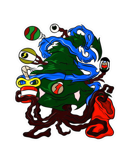 Christmas Treeant - Kiss-Cut Vinyl Decal Sticker