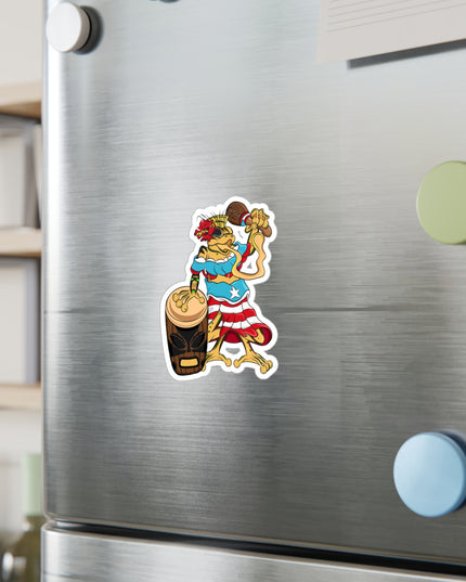 Puerto Rican Isabella Coqui - Kiss-Cut Vinyl Decal Sticker