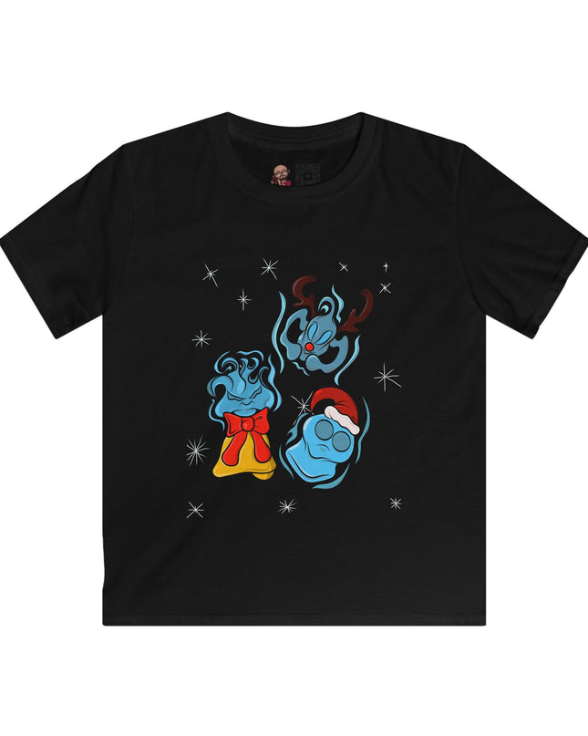Twinkling Xmas Will O Wisp - Kids SoftStyle Tee Shirt