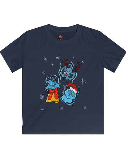 Twinkling Xmas Will O Wisp - Kids SoftStyle Tee Shirt